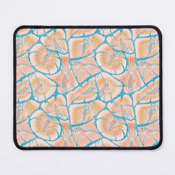 Item preview, Betta Fish Beauty [non-directional] - Pastel Orange designed and sold by Carina Parry Studios.