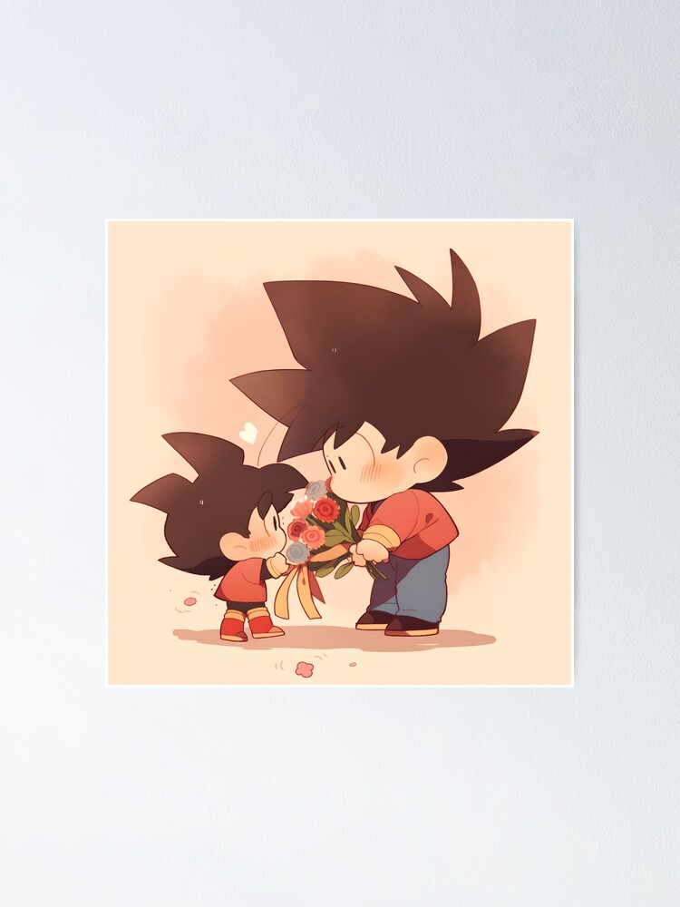 Premium AI Image  Cute adorable cartoon goku baby