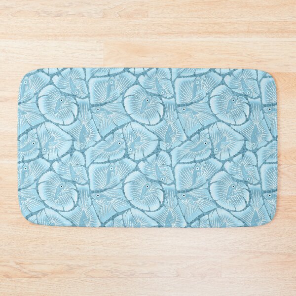 Item preview, Betta Fish Beauty [non-directional] - Light Blue designed and sold by Carina Parry Studios.