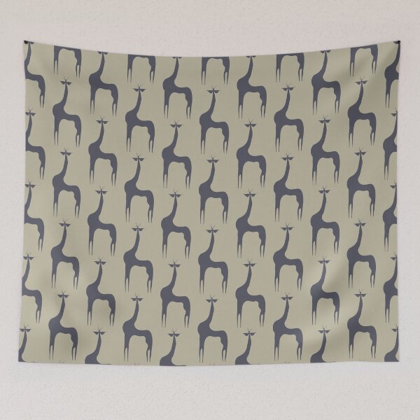 Item preview, Minimalist Gray Giraffe designed and sold by Bauani.