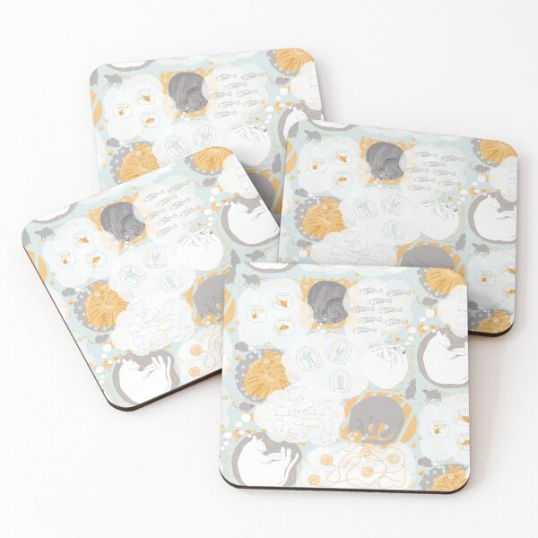 Item preview, Dreaming Cats designed and sold by Amy Hadden.