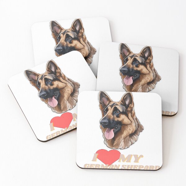 Item preview, I Love My German Shepard designed and sold by lee2021.