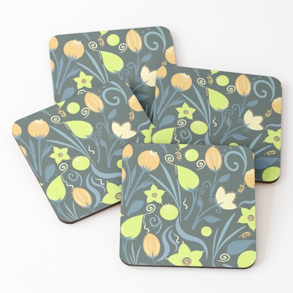 Item preview, Exotic Flowers in Orange & Yellow designed and sold by DigThatPrint.