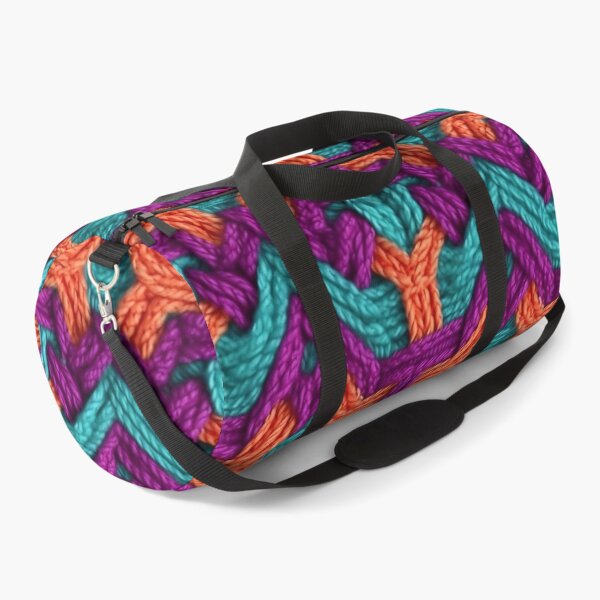 Item preview, Purple Blue and Orange Crochet Pattern designed and sold by aweartome.