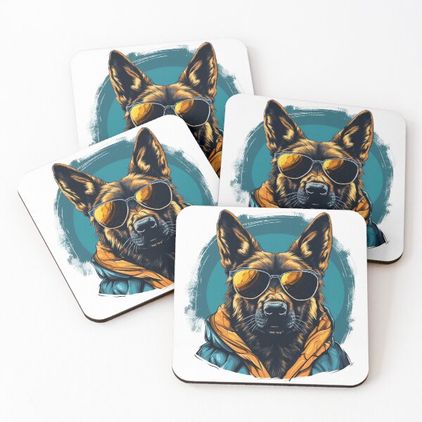 Item preview, Urban Guardian: Streetwise German Shepherd Vibes | Dog Lovers designed and sold by DarcoDesigns.