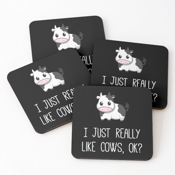 Item preview, I Just Really Like Cows Ok  	 designed and sold by iarcaammae97.