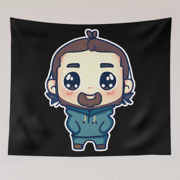 Item preview, Post Malone Kawaii Illustration designed and sold by StorePolished.