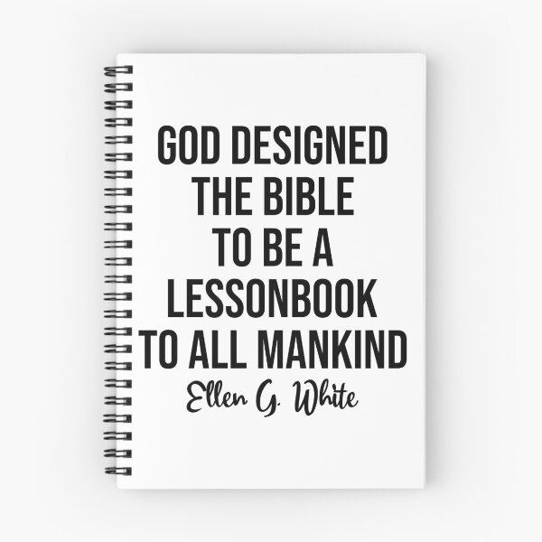 Item preview, Ellen G. White christian quotes about Bible study - inspirational message designed and sold by GraphicDream.
