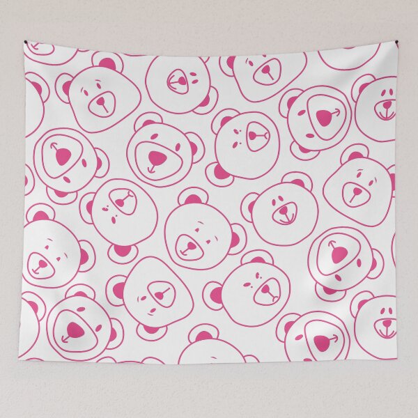 Item preview, Cute teddy bearbie pattern designed and sold by Illustralare.