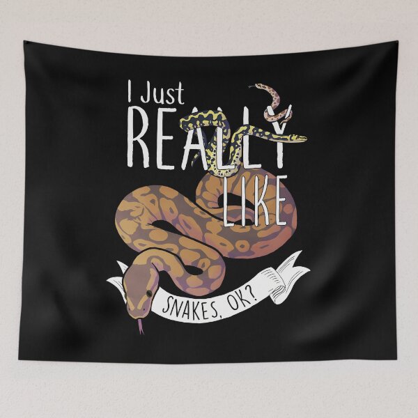 Item preview, I Just Really Like Snakes	 designed and sold by iarcaammae97.