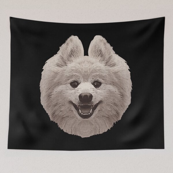 Item preview, pomeranian, dwarf spitz, dog photos women designed and sold by Kirei-Lily.