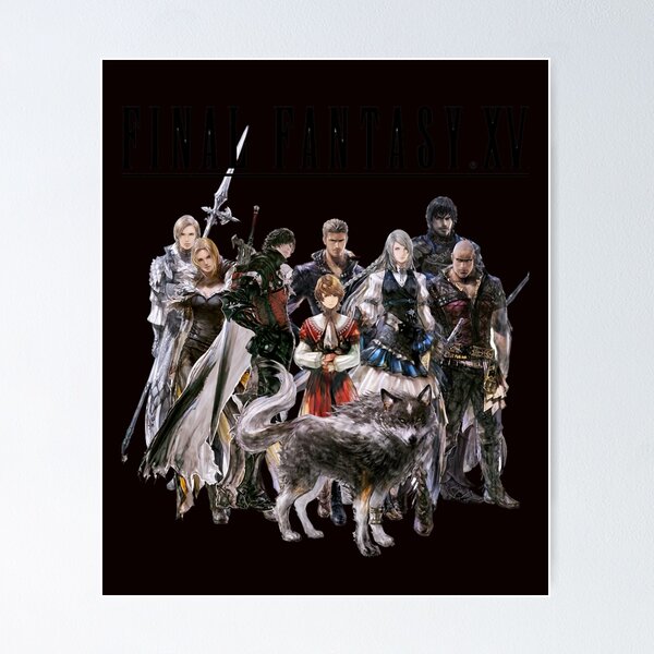 Final Fantasy XVI 16 Game Dominants Characters Poster Art Print Wall Room  Decor