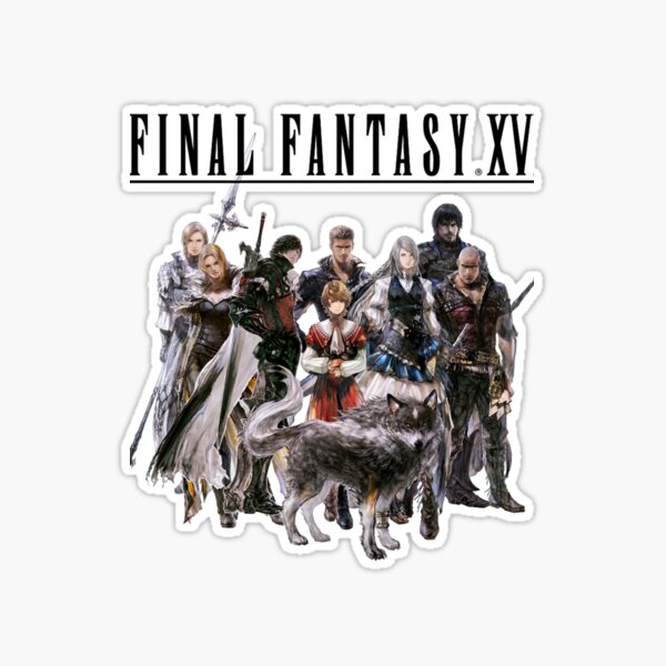 Pixel Art Final Fantasy Sticker Pack - Vinyl, Water Resistant