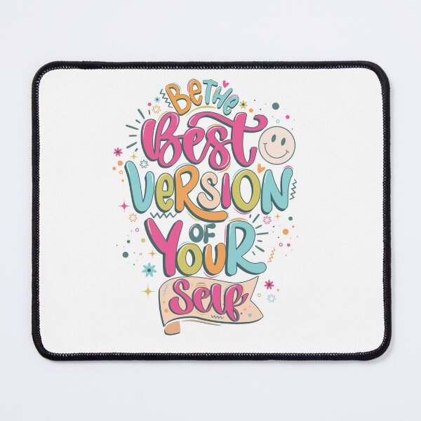 Item preview, Hand lettered design/ Cute motivational sticker/Be the Best Version of Yourself/Inspirational quote designed and sold by mbarts85.
