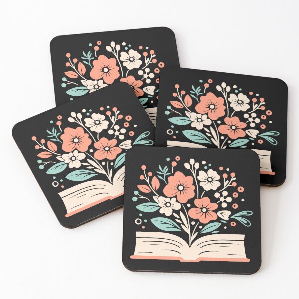 Item preview, Flowers Growing From Book -  designed and sold by montillalee.