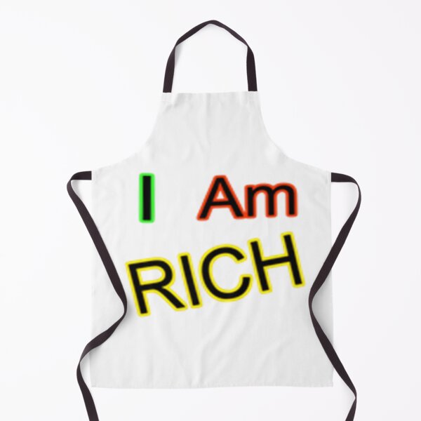 Item preview, I Am Rich T-shirt  designed and sold by The Happiness Market .