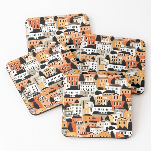 Item preview, "Orange Escape in Positano" designed and sold by HUNZINATOR.