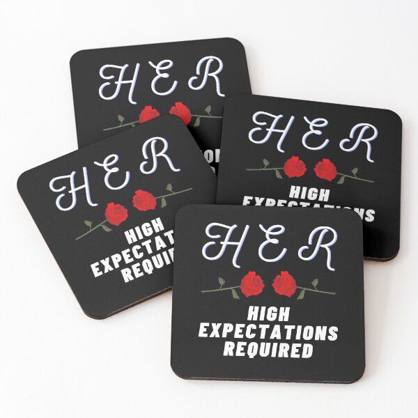 Item preview, Gender Identity | HER Acronym | High Expectations Required (White) designed and sold by ACRONYMSONLY.