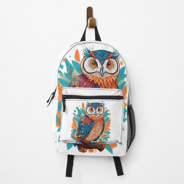 Item preview, owl colorful designed and sold by Fox7Art.