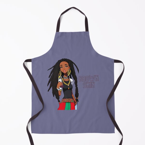 Item preview, Brown Skin Slim Long Locs designed and sold by UrMajes-tees.