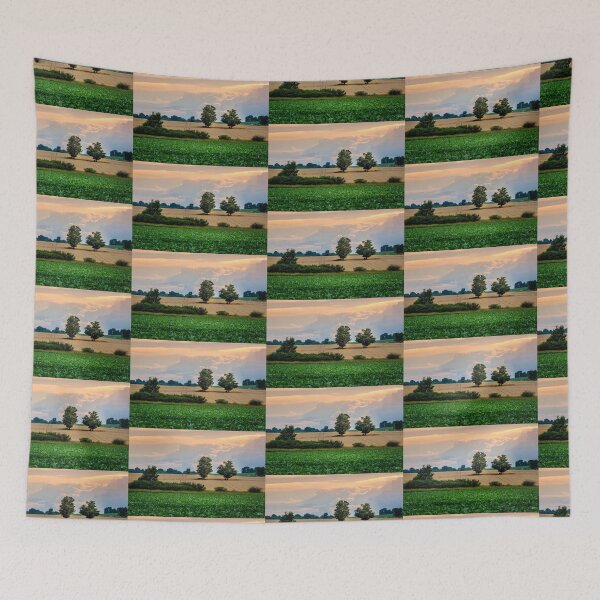 Item preview, Two Trees In Wheat Field 3 designed and sold by Robert Alsop.