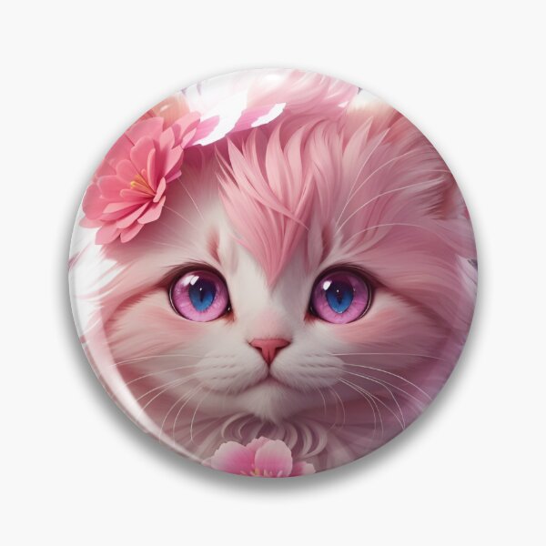 Item preview, lindo gato blanco designed and sold by Macho-Shop.
