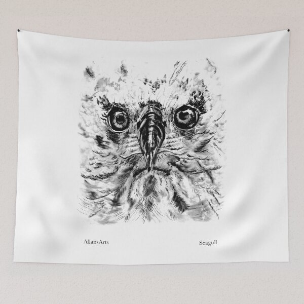 Item preview, 'AllansArts' Portraits Seagull designed and sold by AllansArts.