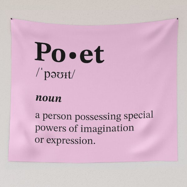 Item preview, Pink Poet Definition designed and sold by Charlottieloux.