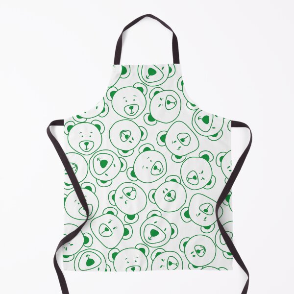 Item preview, Cute teddy bear green pattern designed and sold by Illustralare.