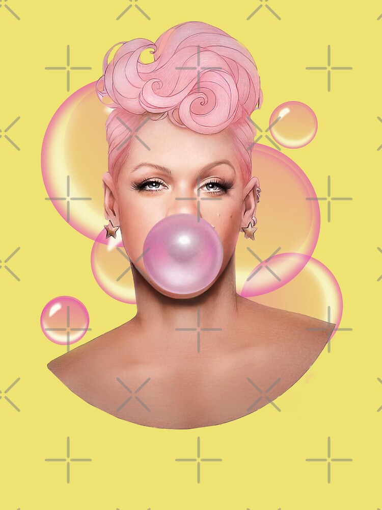Summer carnival Bubblegum tour Pink P!nk P nk 2023 2 Sticker for Sale by  GeneralTalos