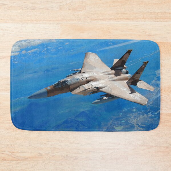 Item preview, F15C Eagle flying over land designed and sold by Rodissimus1984.