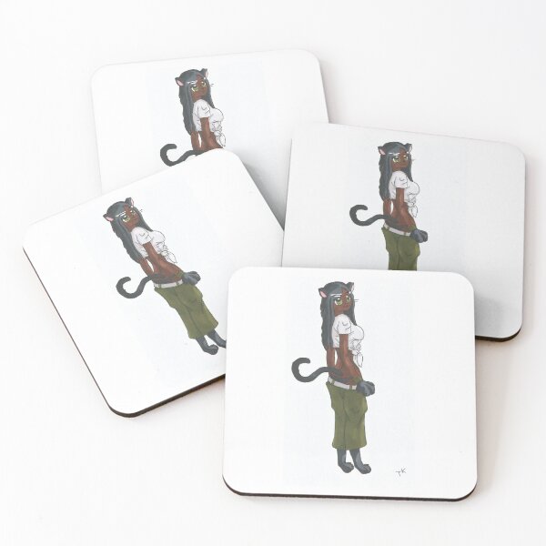 Item preview, Brown cat woman designed and sold by Anmioma.