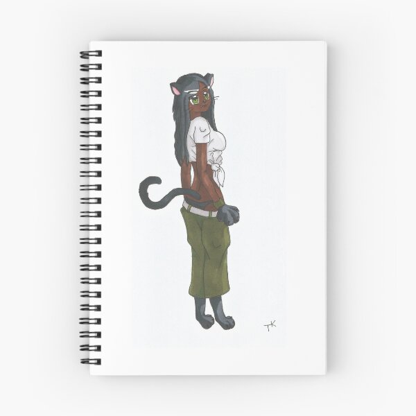 Item preview, Brown cat woman designed and sold by Anmioma.