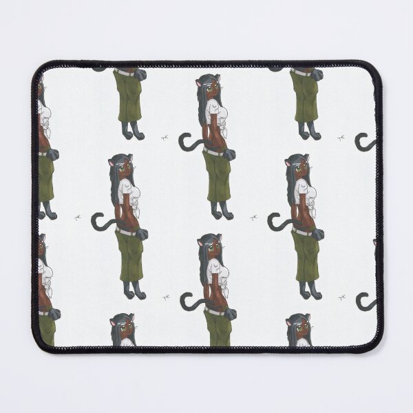 Item preview, Brown cat woman designed and sold by Anmioma.