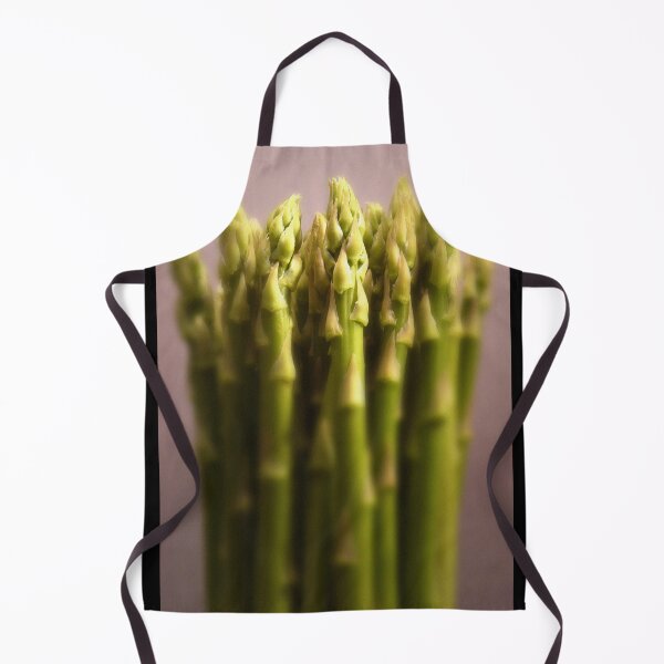 Item preview, Bunch of asparagus spears on grey background designed and sold by bailey-cooper.