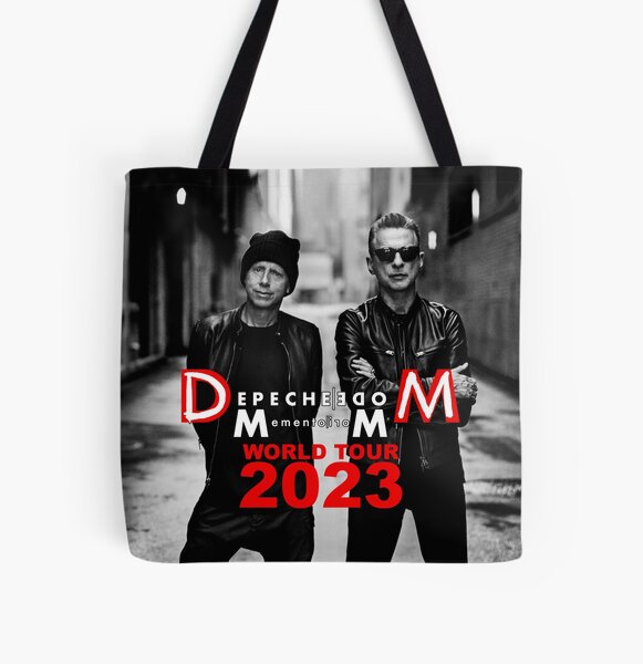 Depeche Mode Memento Mori Official Tote Bag Red Black Goth Punk music rock