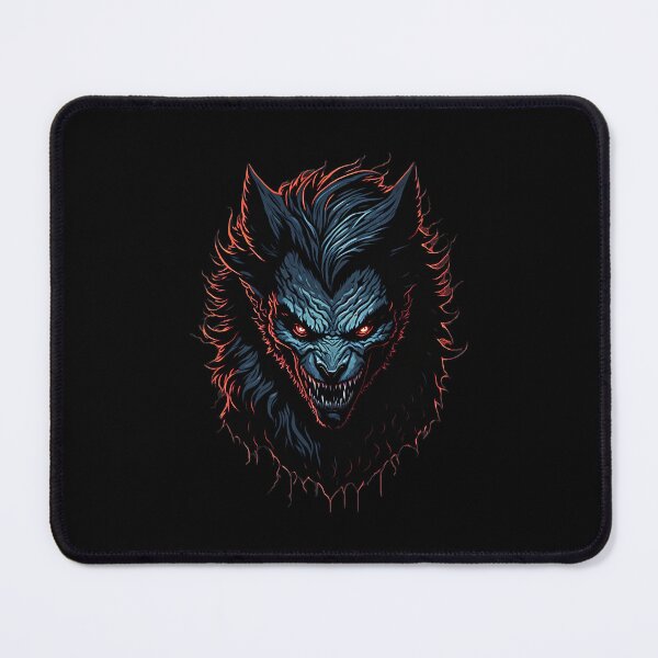 Item preview, Werewolf Face Occult Horror Holloween designed and sold by YrtemmyS.