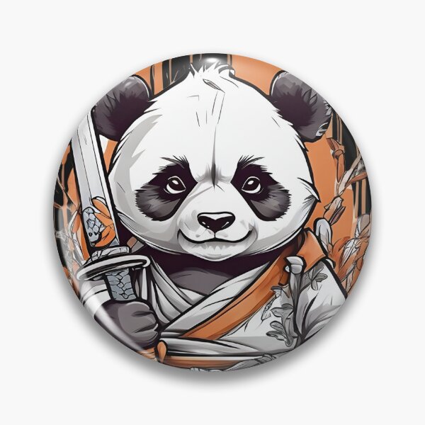 Item preview, Samurai panda designed and sold by Fatkid11.