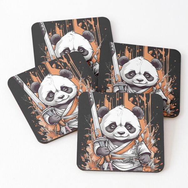 Item preview, Samurai panda designed and sold by Fatkid11.