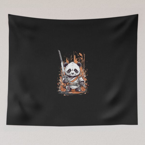 Item preview, Samurai panda designed and sold by Fatkid11.