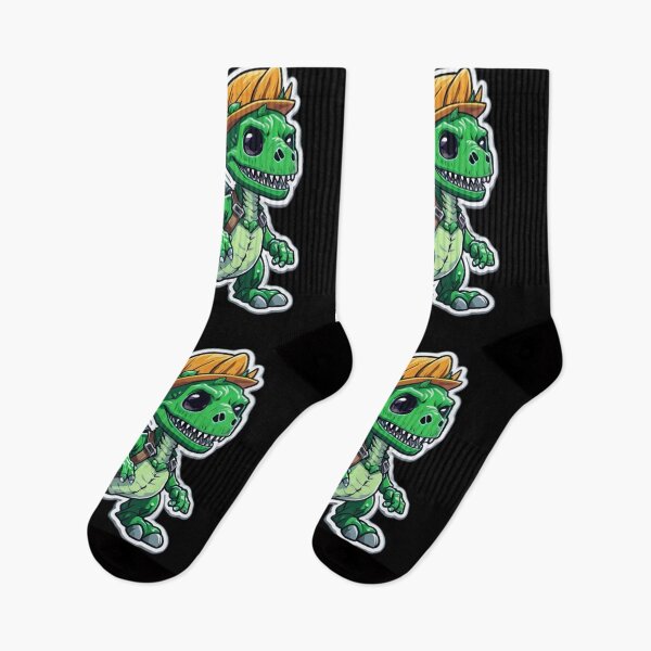 Item preview, Cute Skeleton Riding Green Dinosaur designed and sold by TrendyPalette.