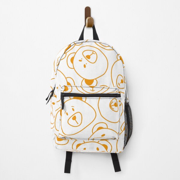 Item preview, Cute teddy bear orange pattern designed and sold by Illustralare.