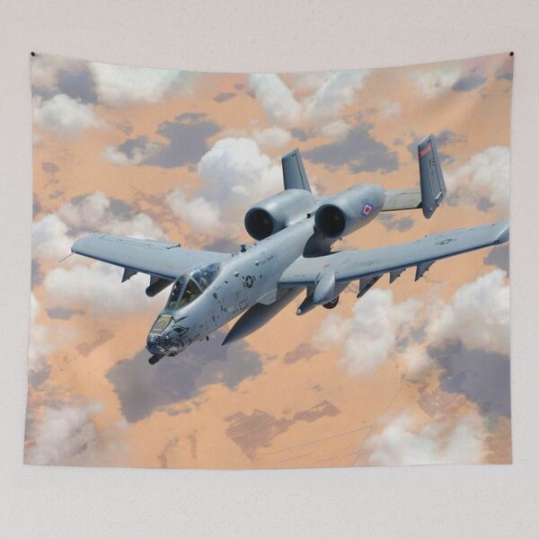 Item preview, A10 Thunderbolt II Warthog flying over land designed and sold by Rodissimus1984.