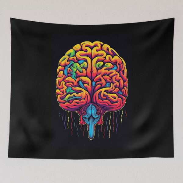 Item preview, Brain Psychedelic  designed and sold by wonderlandv.