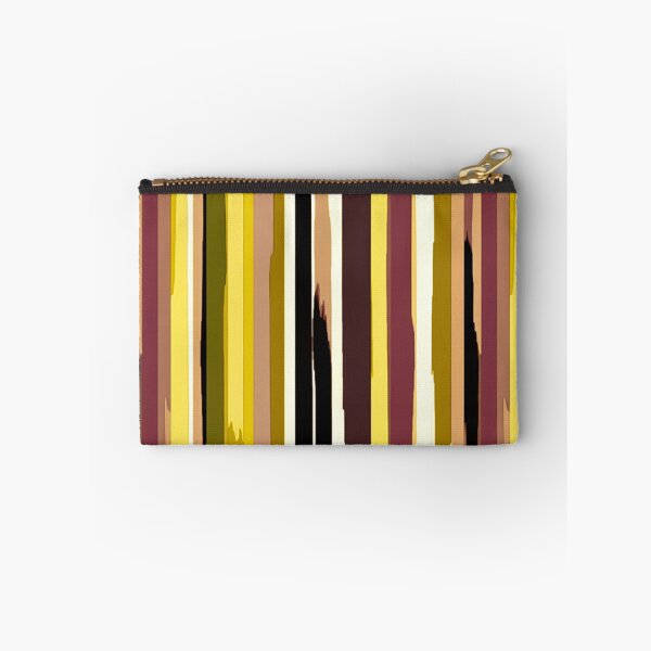 Item preview, Stripe Design -Rejuvenation Plum, olive green, beige, cream, gold designed and sold by Highlandkings.