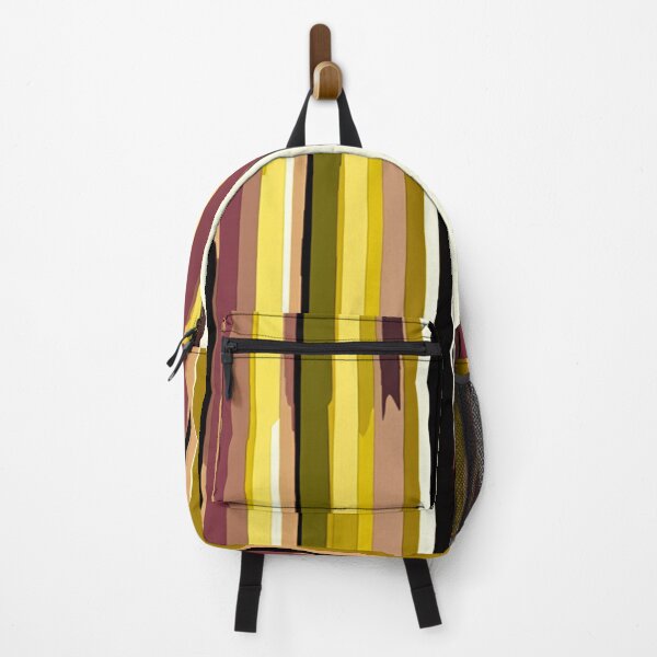 Item preview, Stripe Design -Rejuvenation Plum, olive green, beige, cream, gold designed and sold by Highlandkings.