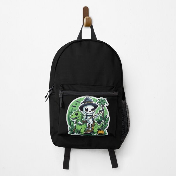 Item preview, Cute Skeleton Riding Green Dinosaur designed and sold by TrendyPalette.