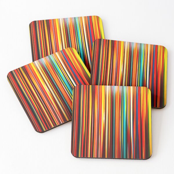 Item preview, Stripe Design -Energy Red, orange, yellow, green, blue designed and sold by Highlandkings.