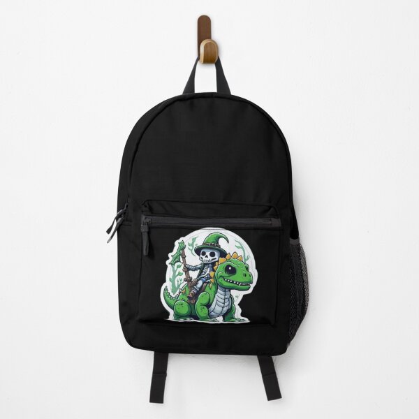 Item preview, Cute Skeleton Riding Green Dinosaur designed and sold by TrendyPalette.