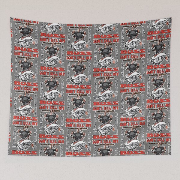 Item preview, Don't Tell My Boss, I faked my Death ,Possum, Upside Down designed and sold by eShirtLabs.